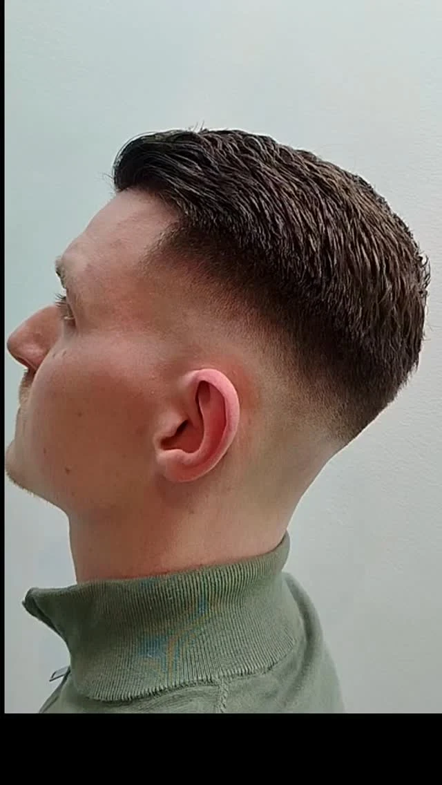 Klassieke coupe met fade