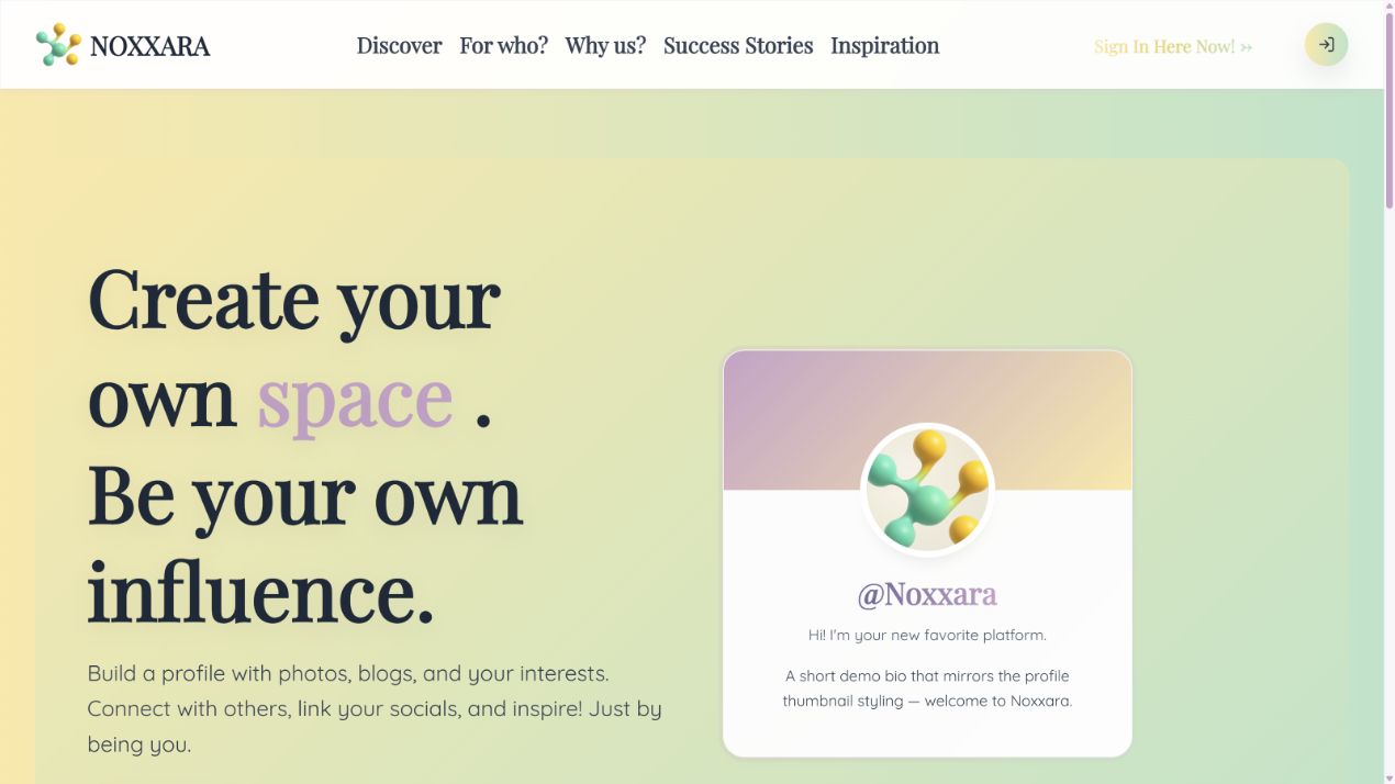 Noxxara Social projectbeeld